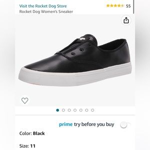 Rocket dog black women’s sneaker - BRAND NEW